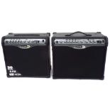 Line 6 Spider II 1x12 75 watt guitar amplifier (fault to 'Insane' channel); together with a Line 6