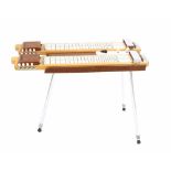 1950s Magnatone Lyric double neck lap steel guitar; Finish: natural hardwood; Electrics: working;