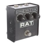 Pro Co The Rat guitar pedal, made in USA, ser. no. RT-104688
