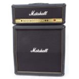2002 Marshall Valvestate 2000 AVT 50H guitar amplifier head, made in England; together with a