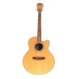 Ibanez AEL40SE-RLV-1202 electro-acoustic guitar, made in China, ser. no. XQC8xxxxx4; Finish: