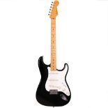 Fender ST54-500 Stratocaster electric guitar, made in Japan, (1989-1990), ser. no. J0xxxx1;
