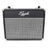 Patrick Eggle prototype Wave modulator 125 2 x 10 combo guitar amplifier, with tolex wrapped