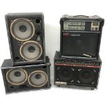 HH Electronic Power Baby 150 watt guitar amplifier; together with a Carlsbro Stingray Multi-Chorus