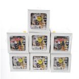 Large selection of packaged La Bella electric guitar strings (new/old stock - condition unknown,