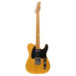 2009 Fender American Vintage '52 reissue Telecaster electric guitar, made in USA, ser. no. 6xxx9;