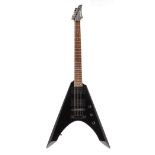 Fernandes Vortex electric guitar, ser. no. FG10xxxx70; Finish: black, blemishes to the points,