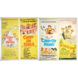 Carry On - three Australian daybill film posters including 'Carry On Henry', 'Carry On Girls'