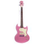 Gould Shock electric guitar, made in China, pink finish (new/old stock)