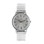 Zenith 28800 automatic stainless steel gentleman's wristwatch