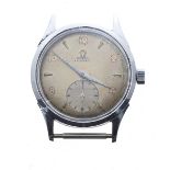 Omega 'bumper' automatic stainless steel gentleman's wristwatch, ref. 2636-1, circa 1950, serial no.
