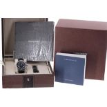 Longines Lindbergh's Atlantic Voyage chronograph automatic stainless steel gentleman's wristwatch,