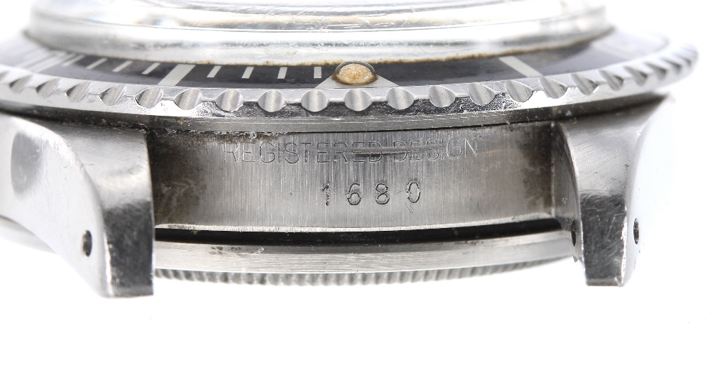 Rolex Oyster Perpetual Date Submariner stainless steel gentleman's bracelet watch, ref. 1680, - Image 3 of 13