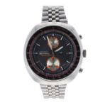Seiko 5 Sports Speed-Timer UFO chronograph stainless steel gentleman's bracelet watch, ref. 6138-