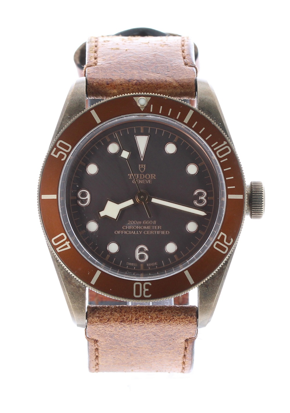 Tudor Heritage Black Bay Bronze automatic gentleman's wristwatch, ref. 79250BM, circa 2016, serial - Image 2 of 6