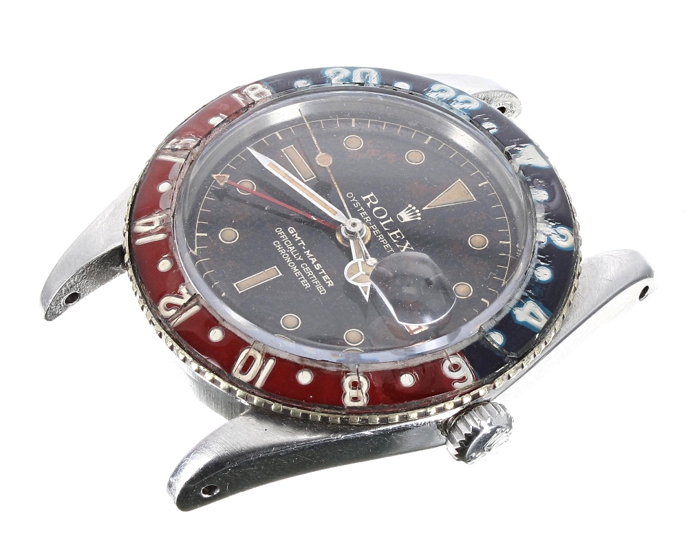 Rare Rolex Oyster Perpetual GMT-Master 'Bakelite' stainless steel gentleman's bracelet watch, ref. - Image 6 of 19