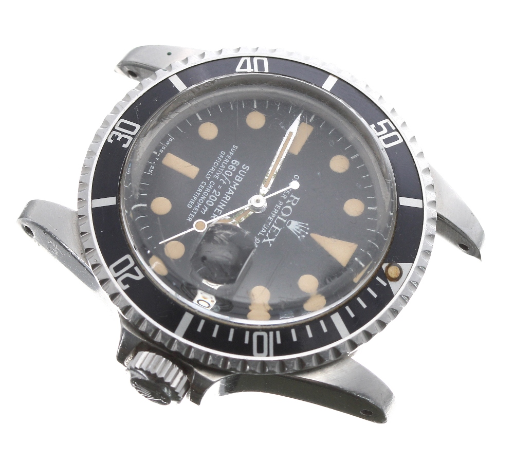 Rolex Oyster Perpetual Date Submariner stainless steel gentleman's bracelet watch, ref. 1680, - Image 7 of 13