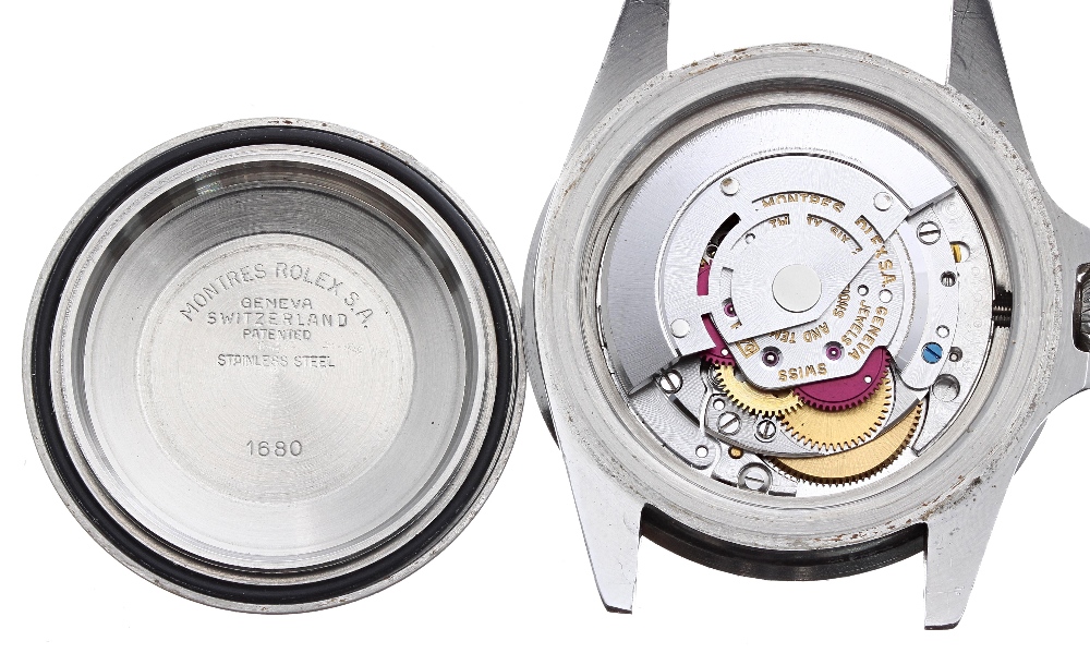 Rolex Oyster Perpetual Date Submariner stainless steel gentleman's bracelet watch, ref. 1680, - Image 5 of 13