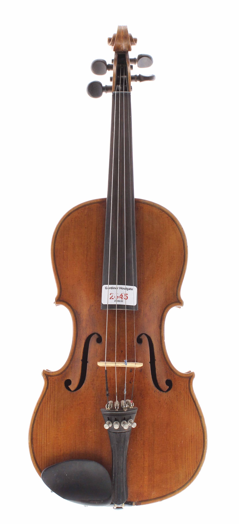 German three-quarter size violin, 13 1/4", 33.70cm