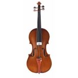 Contemporary violin labelled Vistoli Luigi, 14", 35.60cm