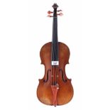 Contemporary violin labelled Renzo Bechini-Pijano..., 13 15/16", 35.40cm