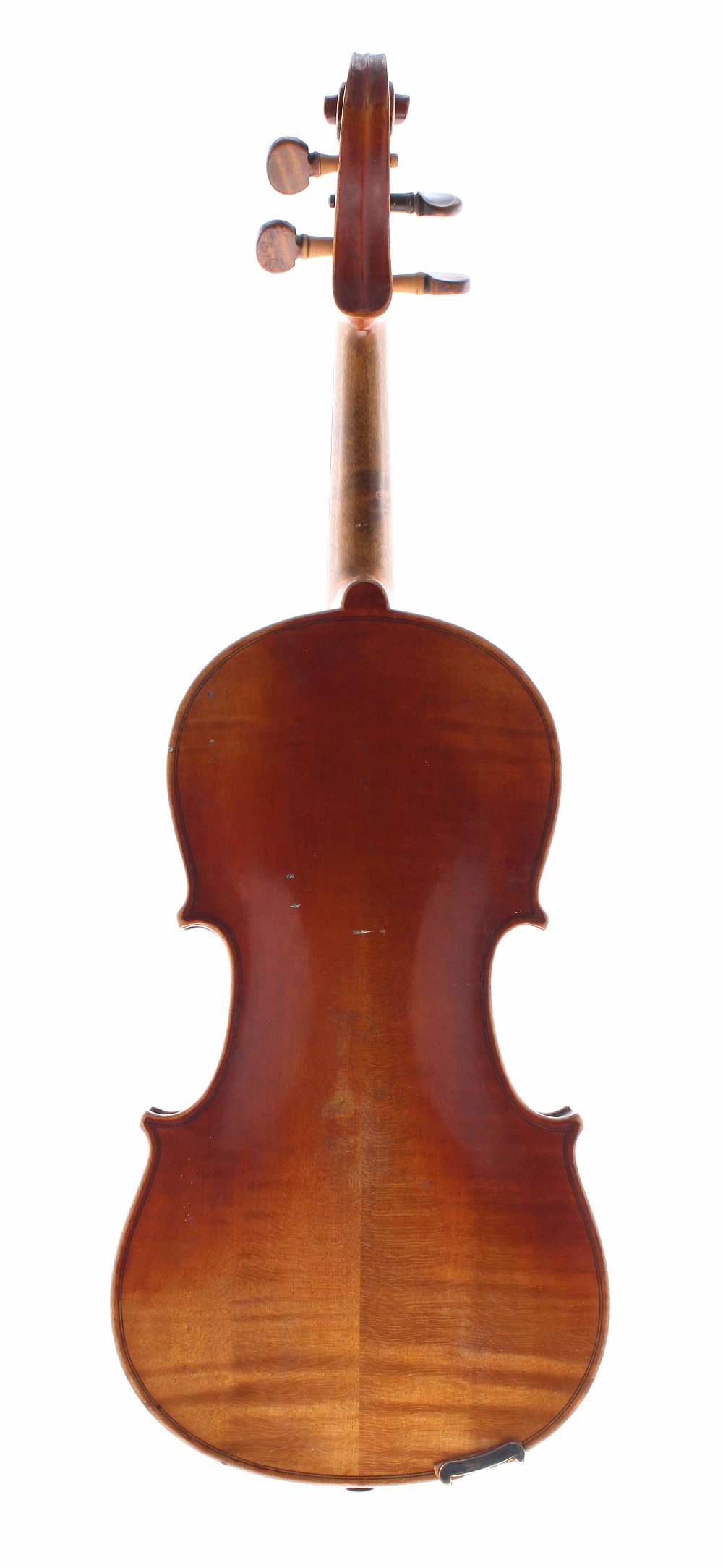 German violin labelled Edmund Paulus, Markneukirchen (Sachsen), 13 1/2", 34.30cm - Image 2 of 2