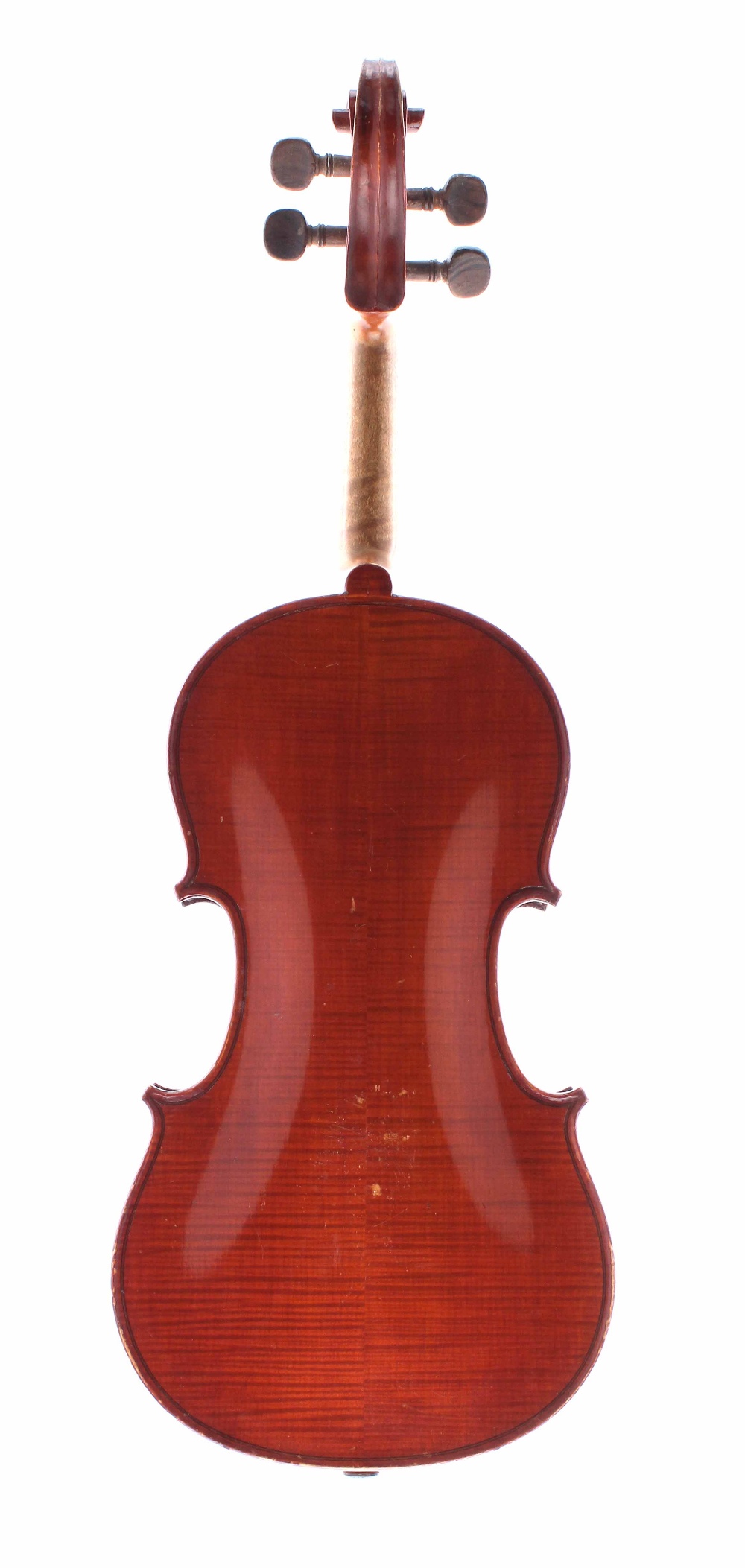 French three-quarter size violin Modele d'apres Antonius Stradivarius.., 13 3/8", 34cm - Image 2 of 2