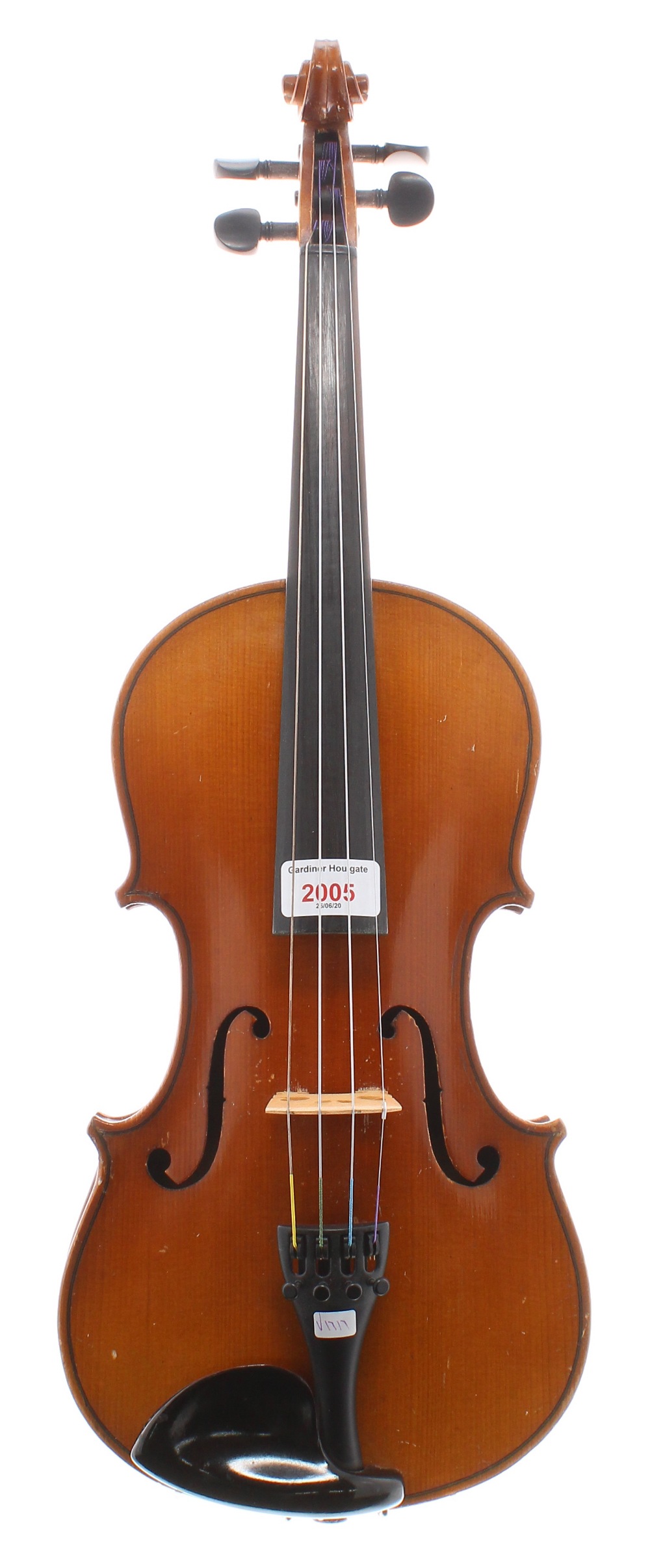 Mid 20th century German violin, 14 1/4', 36.20cm