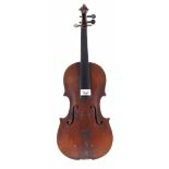 German violin circa 1890, 14 1/8", 35.90cm