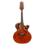 Crafter M85E electro-acoustic mandolin, made in Korea, ser.no. 0801258, gig bag