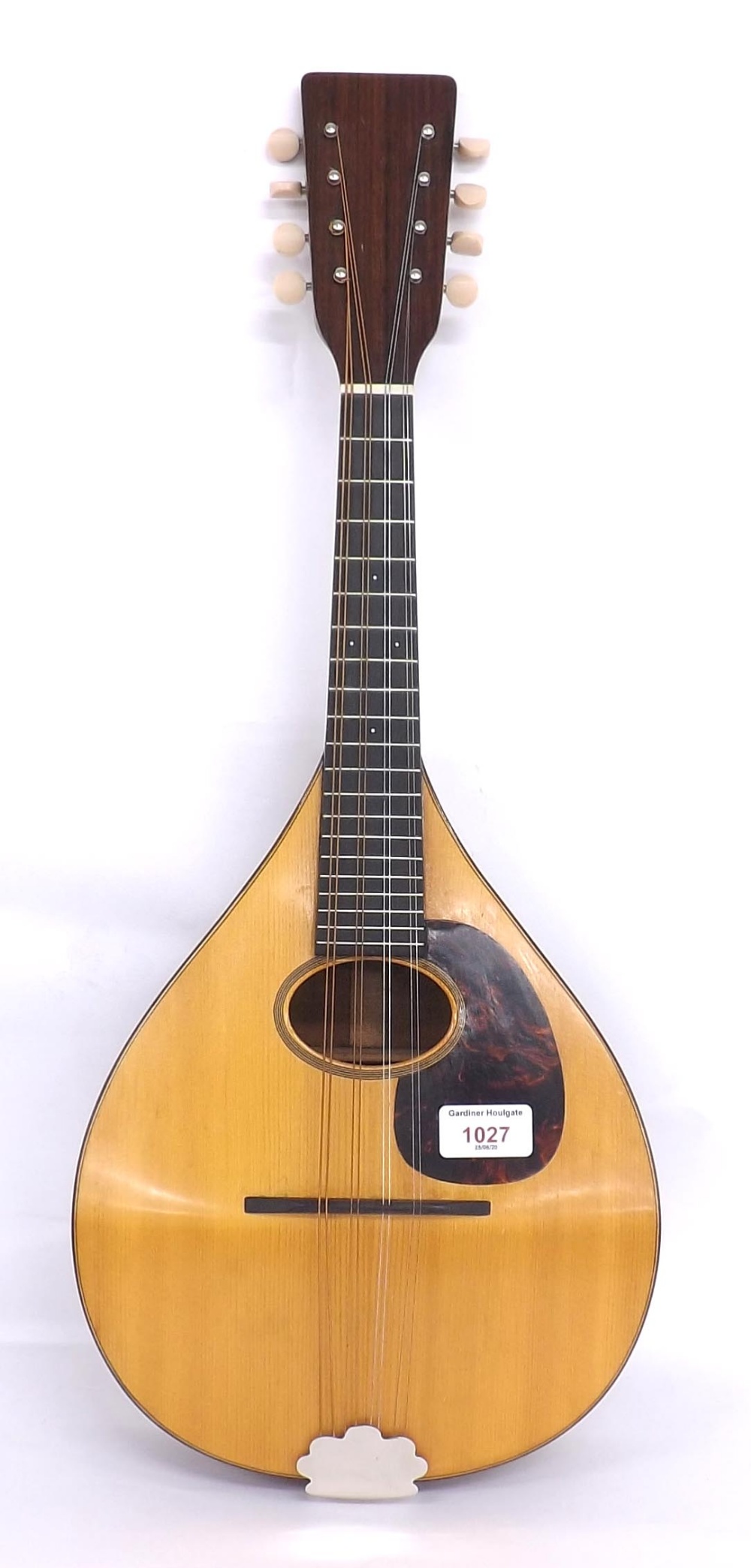 1928 C.F Martin A style mandolin, no. 13851, branded to the inner back and back of the head, with - Image 2 of 3