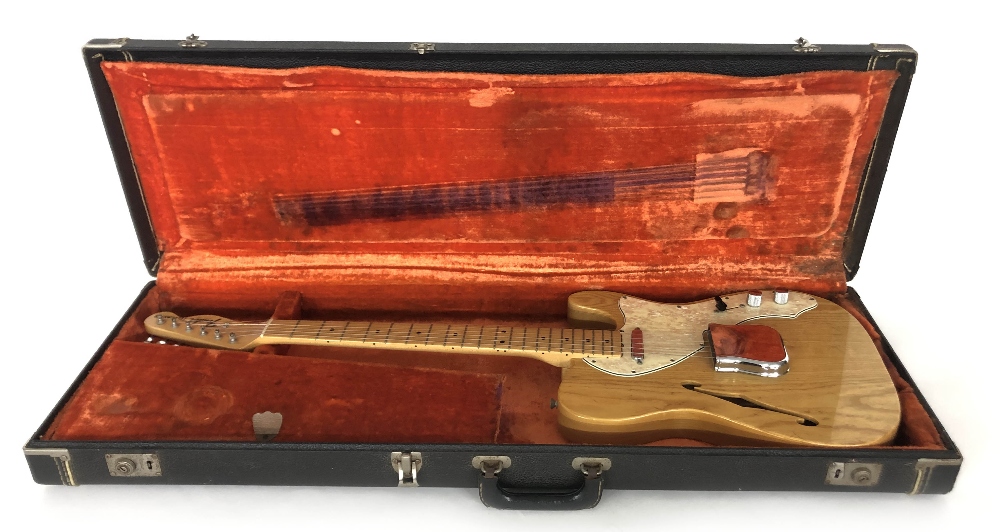 1968 Fender Telecaster Thinline Type 1 electric guitar, made in USA, ser. no. 2xxxx4; Finish: - Image 3 of 23