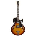 1961 Gibson ES-175 D hollow body electric guitar, made in USA, ser. no. 1xxx9; Finish: sunburst,