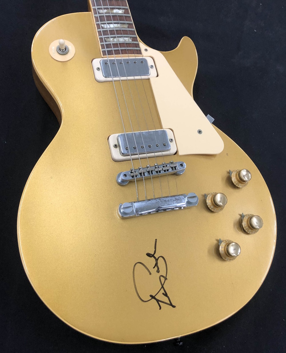 1973 Gibson Les Paul Deluxe Gold Top electric guitar, made in USA. ser. no. 1xxxx6; Finish: gold - Image 5 of 28