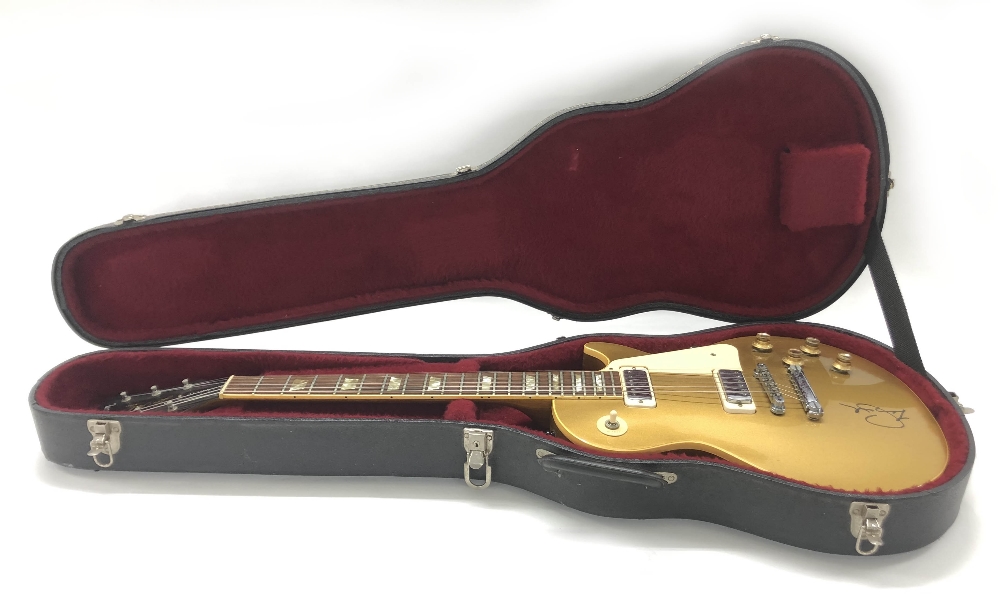 1973 Gibson Les Paul Deluxe Gold Top electric guitar, made in USA. ser. no. 1xxxx6; Finish: gold - Image 3 of 28