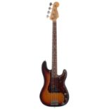 2006 Fender American Vintage Reissue '62 Precision Bass guitar, made in USA, ser. no. V1xxxx7;