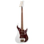 2005 Burns Club Series Marquee Bass guitar, made in Korea, ser. no. 05xxxx7; Finish: white;