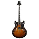 1985 Ibanez Artist AS-200 semi-hollow body electric guitar, crafted in Japan, ser. no. A85xxxx9;