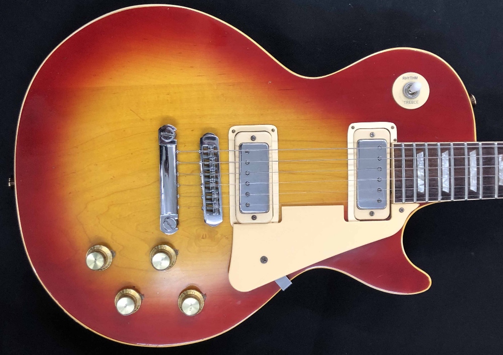 1971 Gibson Les Paul Deluxe electric guitar, made in USA, ser. no. 6xxxx2; Finish: cherry burst, - Image 3 of 18
