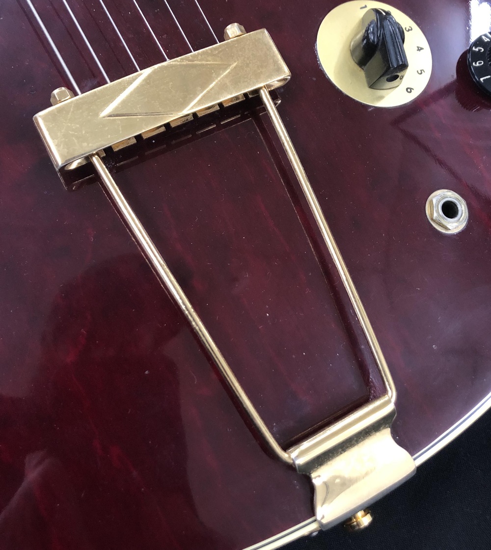 1981 Gibson ES-345 TD semi-hollow body electric guitar, made in USA, ser. no. 8xxx1xx4; Finish: wine - Image 5 of 19