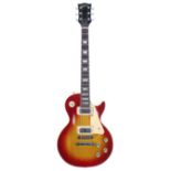 1971 Gibson Les Paul Deluxe electric guitar, made in USA, ser. no. 6xxxx2; Finish: cherry burst,