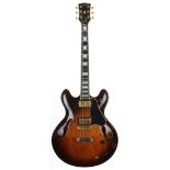 1979 Gibson ES-347 semi-hollow body electric guitar, made in USA, ser. no. 7xxx9xx0; Finish: tobacco