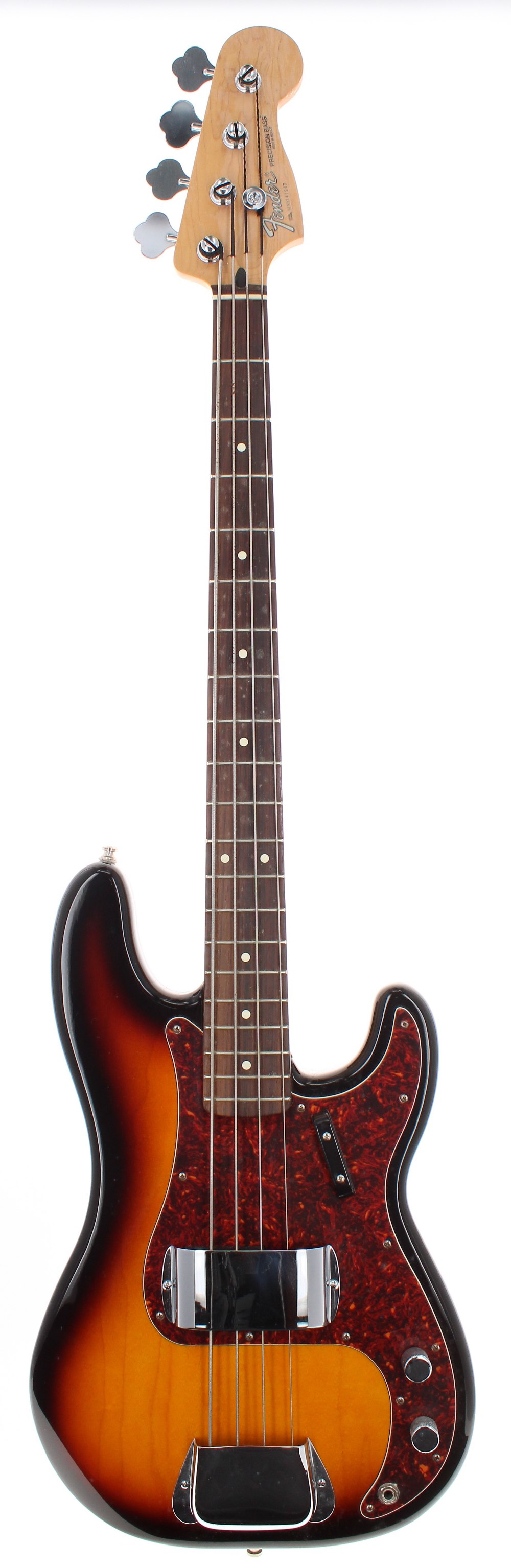 1998 Fender Precision Bass guitar, made in Mexico, ser. no. MN8xxxxx7; Finish: sunburst, lacquer