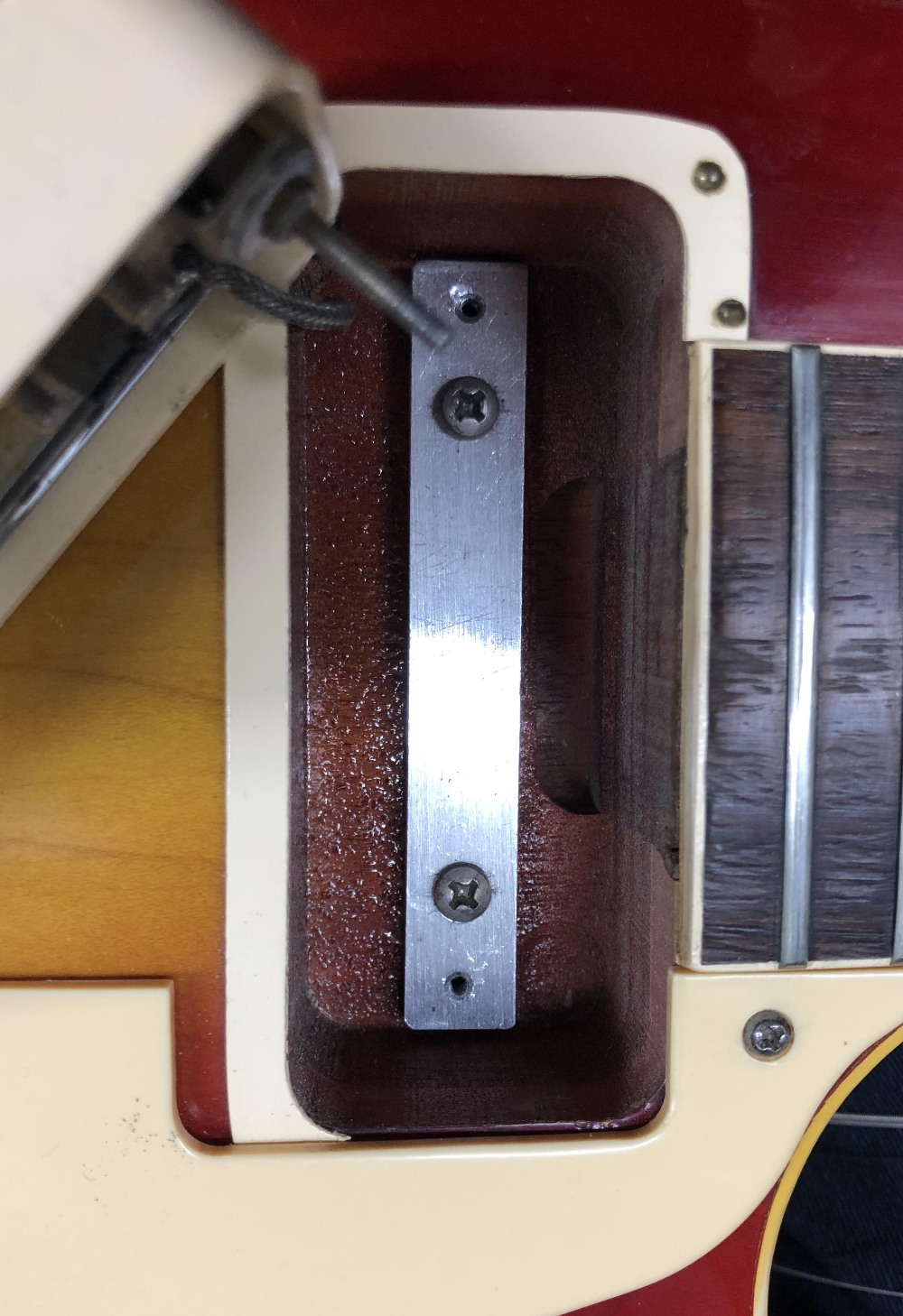 1971 Gibson Les Paul Deluxe electric guitar, made in USA, ser. no. 6xxxx2; Finish: cherry burst, - Image 6 of 18