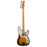 1976 Fender Telecaster Bass guitar, made in USA, ser. no. 76xxxx5; Finish: sunburst, various
