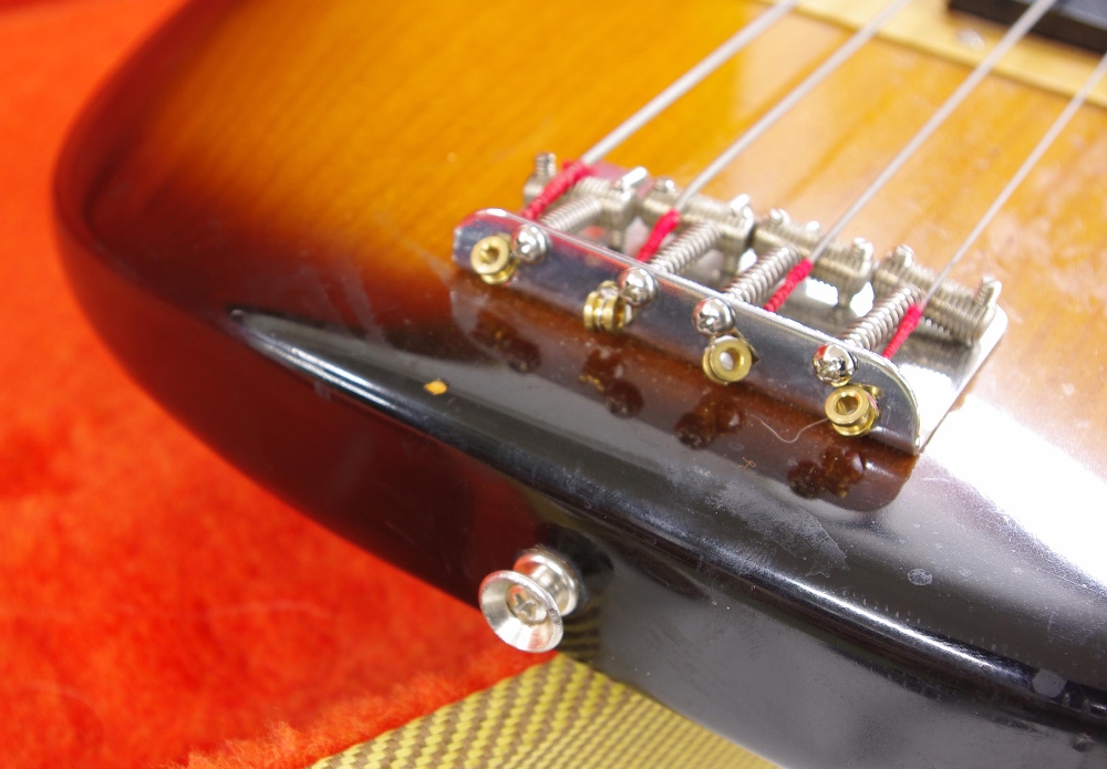 1992 Fender American Vintage Reissue '57 Precision Bas guitar, made in USA, ser. no. V0xxxx9; - Image 5 of 5