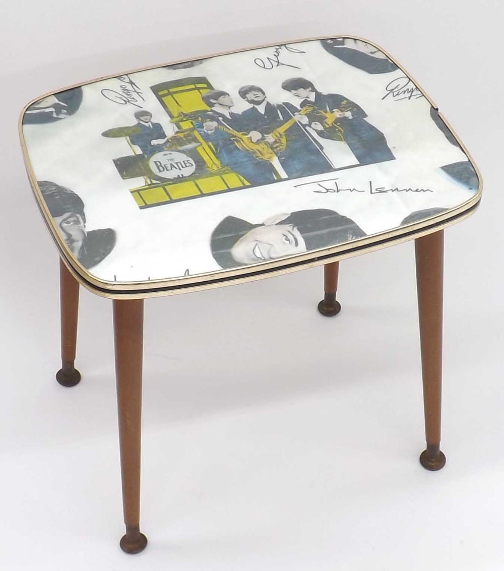 The Beatles - 1960s Beatles inset table