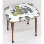 The Beatles - 1960s Beatles inset table