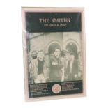 The Smiths - 'The Queen Is Dead', original tour poster, 36"x 25"