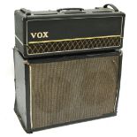 Mid 1960s Vox AC30B Bass guitar amplifier head (combo conversion), made in England, ser. no.